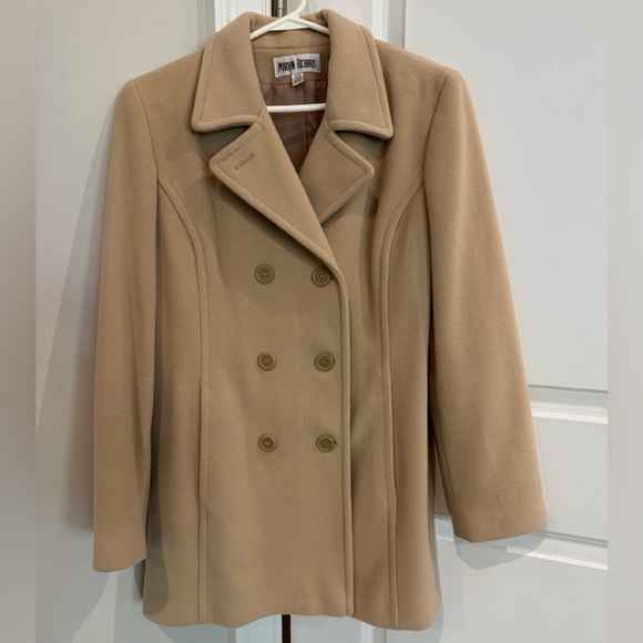 Marvin Richards Jackets & Blazers - Marvin Richards Wool Cashmere Double-Breasted Pea Coat- Women’s Medium